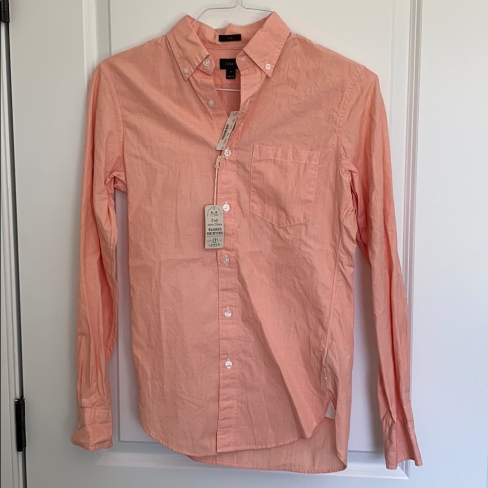 J. Crew long sleeve, button-down shirt, XS slim